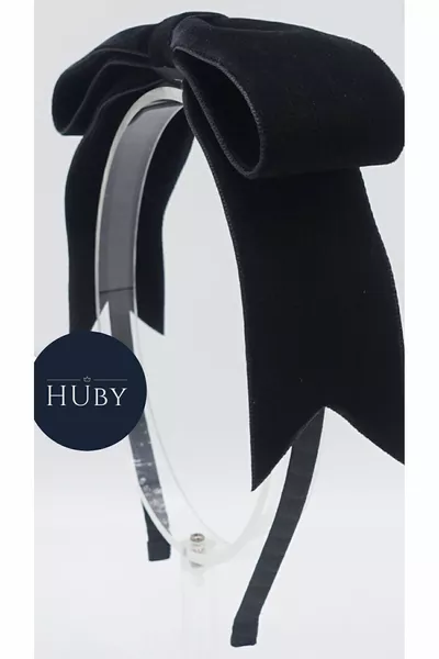 Fiocco corona nastro velluto fascia corona