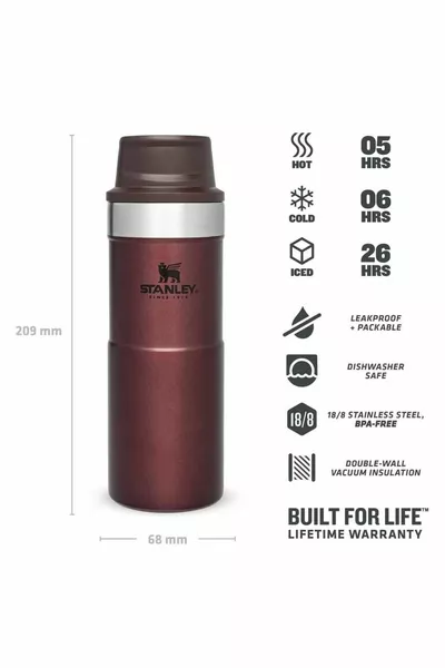 Unisexe Thermos La Tasse de Voyage à Gâchette .l / oz