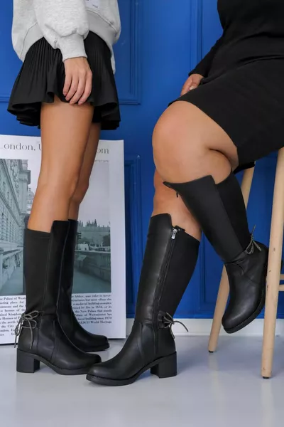 نموذج Ume سم كعب حجر مفصل أحذية سحرية Sıy.tas