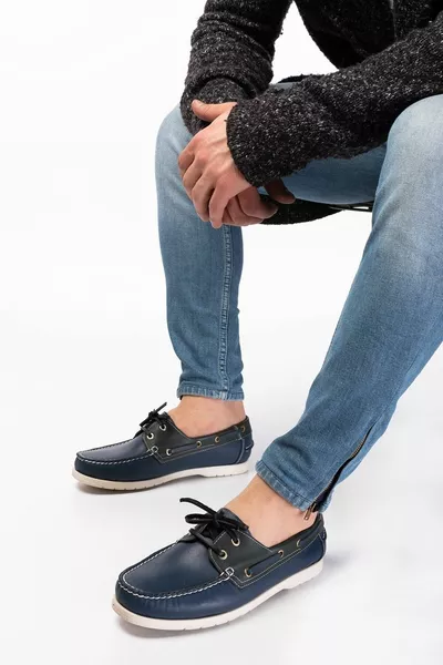 Естествена кожа, готин комфорт, вътрешни и външни обувки за мокасини от % кожа