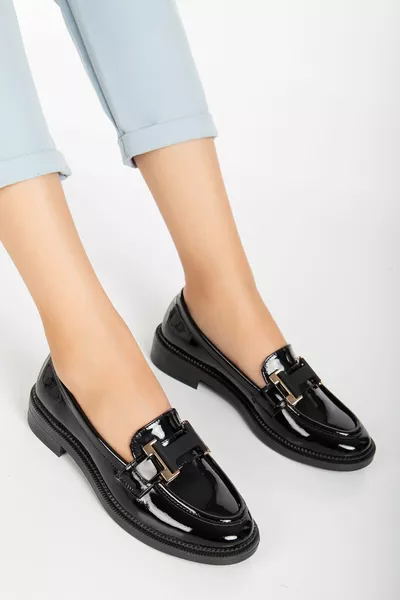 Anna Mocassin en cuir à semelle orthopédique