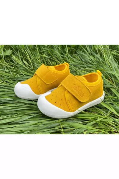 Geel -  Phoenix Daily Baby First Step Schoenen
