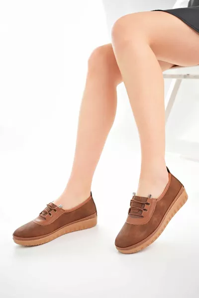 Scarpe Orthopaedic Pad Tan Emerald Donna