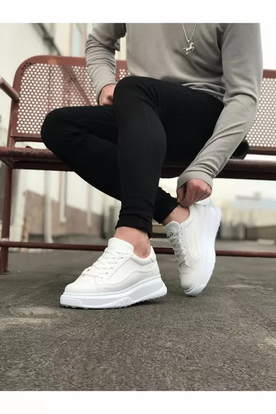  Herren Tennisschuh Weiß