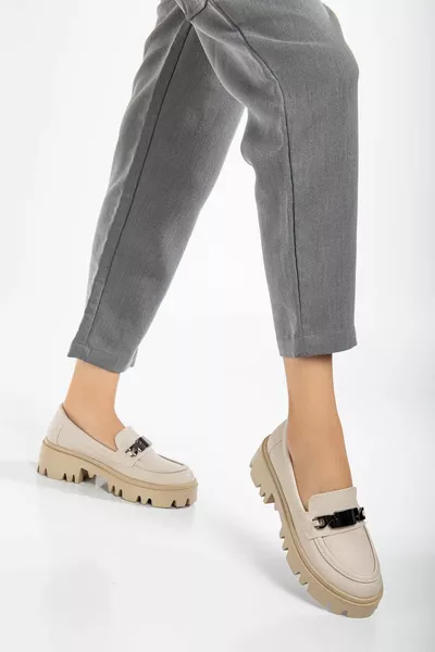 Suins Larsa نموذج مشبك مفصل أحذية نسائية متسكعة