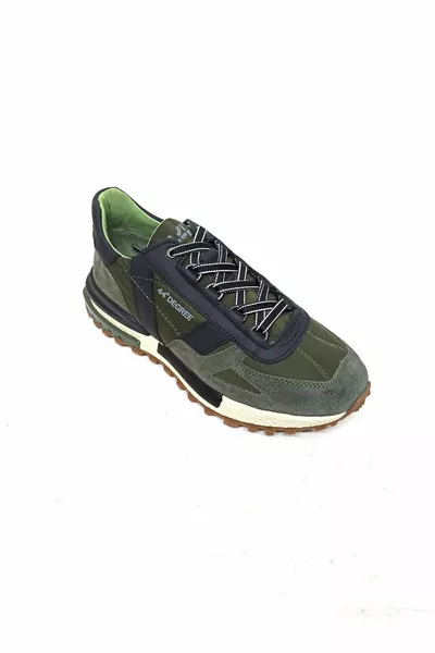 الكاكي المظلة النسيج الجلود الرجال أحذية رياضية