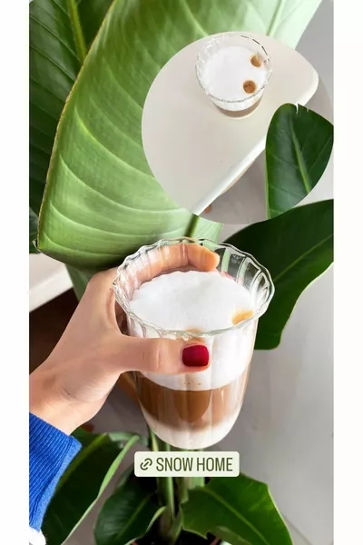  ML Gestreept Patroon Hittebestendig Serveerglas Espresso Glas