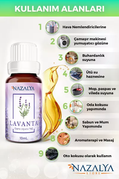 Essential Room Fragrance Oil for Humidifiers Lavender-Eucalyptus-Ocean 3-Piece Set  ml.