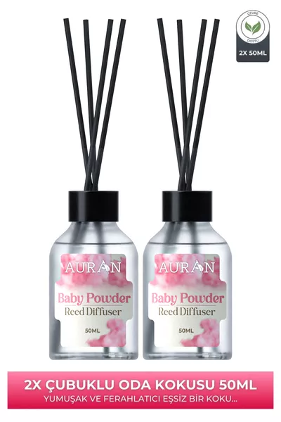 2-Pack Baby Powder Stick Room Fragrance Essential Oil Baby Powder 2x ml