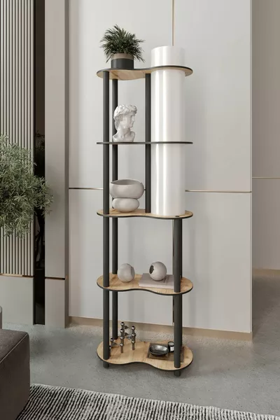 مصباح أرضي جديد سبرينزا بلوط سفير