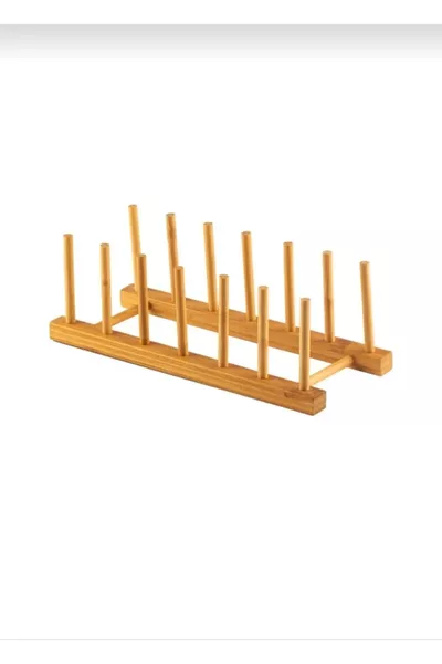 Ahşap Mutfak Organizeri, Ahşap Mutfak Düzenleyici, Ahşap Tabaklık, Ahşap Bardaklık, 