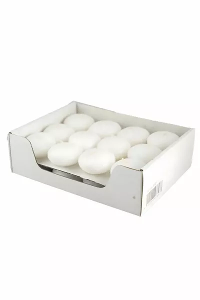 Bougie flottante blanche de  pièces