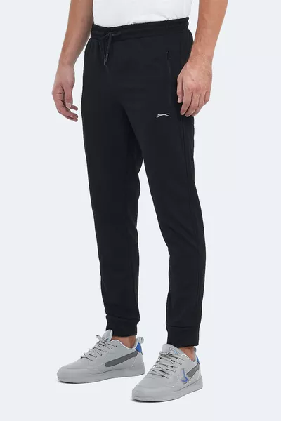 ONON IN Men's Black Sweatpants with Zipper Pockets