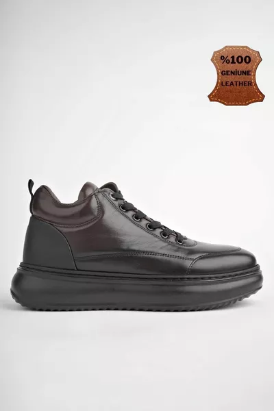 أرنولد مضمونة جلد طبيعي الدانتيل متابعة الشتاء الرجال أحذية عارضة