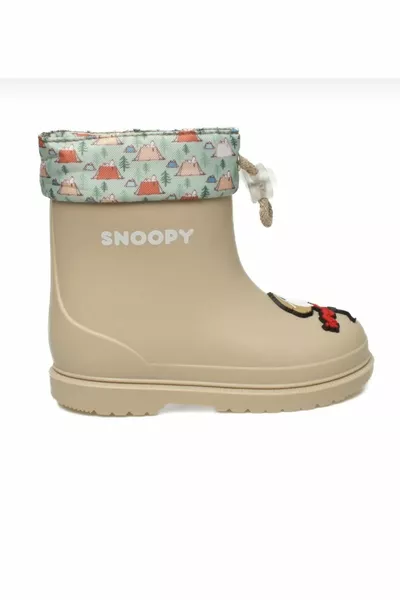  أحذية المطر للأطفال بنبي سنوبي للجنسين ، مقاوم للماء