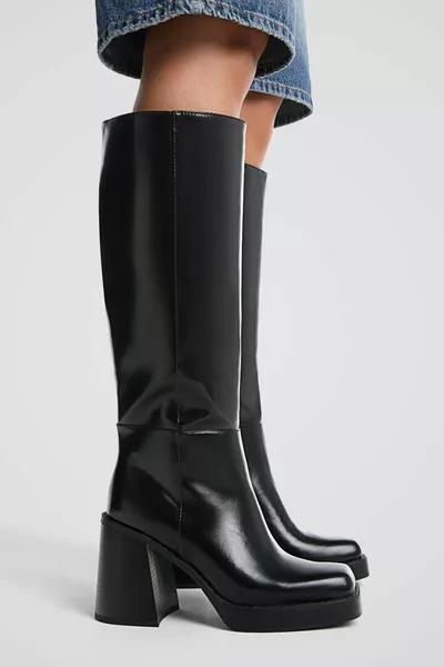 Stivali con tacco platform