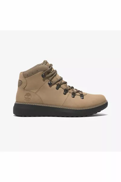 Hudson Road Mid Lace Up Waterproof Chukk Erkek Bej Outdoor Ayakkabı
