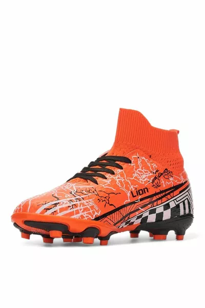 Calzini con borchie Astroturf Scarpe da calcio  Arancione Nuova stagione