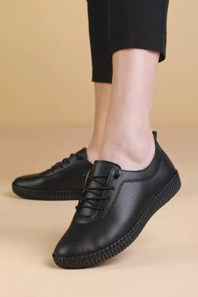 أحذية دورتكس  الجلدية الجلدية المرنة القابلة للطي لتقويم العظام