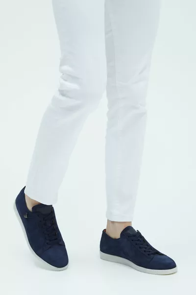 سنيكرز وسنيكرز جلد طبيعي للرجال   Erk Ayk 