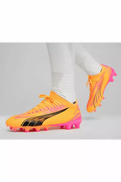 Ultra Match Fg/Ag Unisex Turf Football Boots  Orange