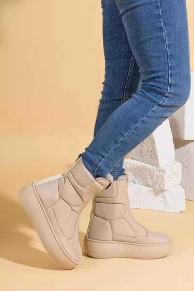 Franka Nut Parachute Fabric Snowboots voor dames