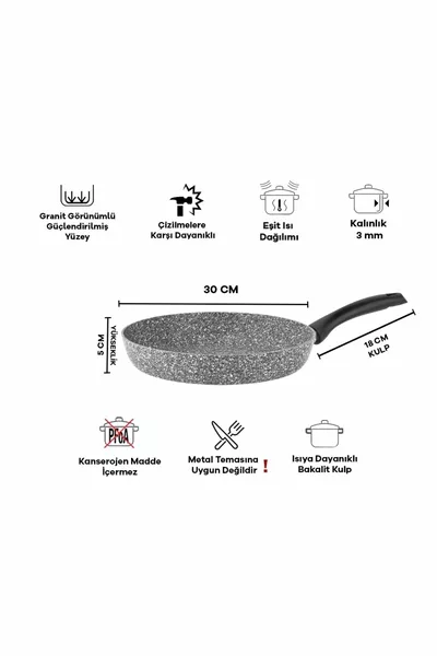 Ultra Granit Pfanne cm