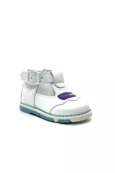  Completo Ortopedico % Vera Pelle Del Bambino Ragazzo Primo Passo Scarpe