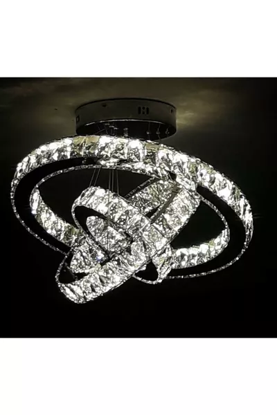 Наградная табличка с кристаллами, хромированная, нержавеющая сталь с подсветкой LED