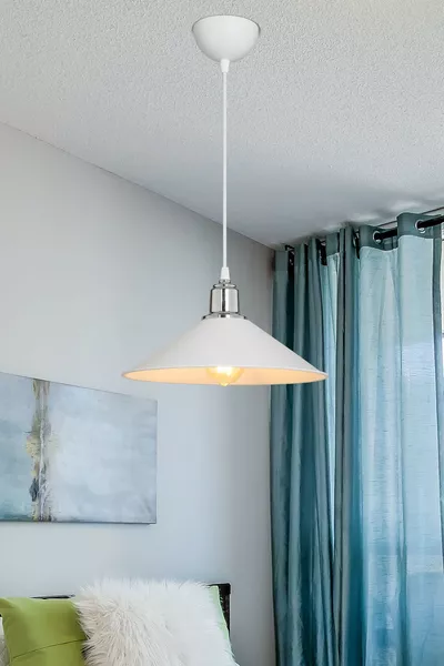 White Chandelier Pendant Lamp for Living Room, Kitchen, Corridor, Bedroom