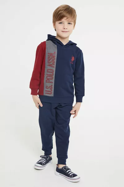 Ensemble de survêtement garçon bleu marine