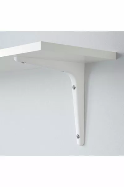 2 Stuks Wandplankbeugel Cm Planksteun Polypropyleen Plastic Kwaliteit Ikea