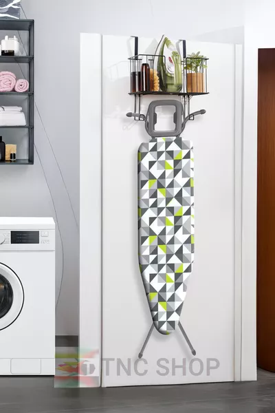 Hanging Iron Organizer Ironing Board Holder Iron Basket Laundry Room Organizer Bathroom Organizer