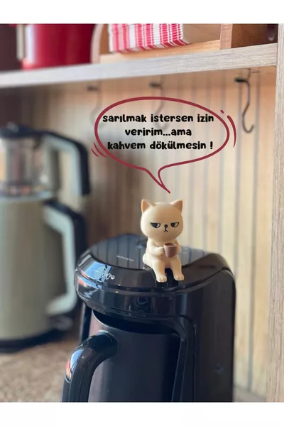 The Sweet and Restless Cat of Your Coffee Corner RAF(mm)(KUPİTO) Gift