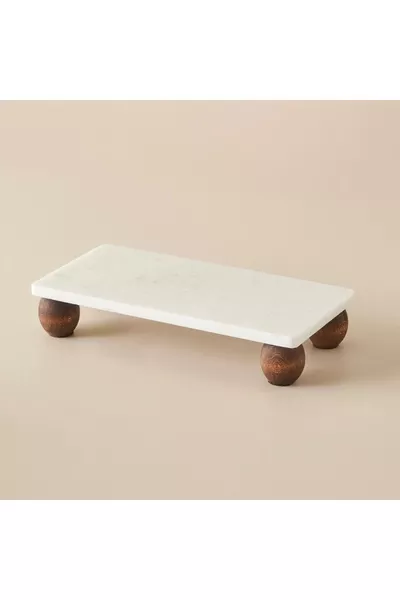 Olmo Rectangular Display Stand Natural ( cm)