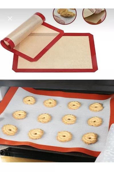 Ovenbestendig Zelfvet Siliconen Bakmat - Deeg Uitrollen Cm