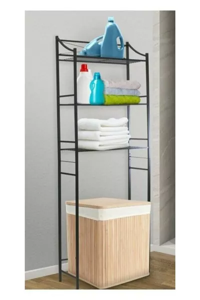 Retodesing Metal WC Back Shelf, Bathroom Toilet Shelf, Paper Holder