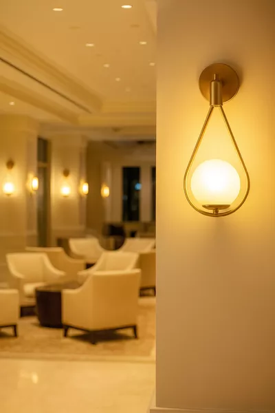 2 stuks druppelvormige wandlamp op elektriciteit, niet op batterijen, verlichting