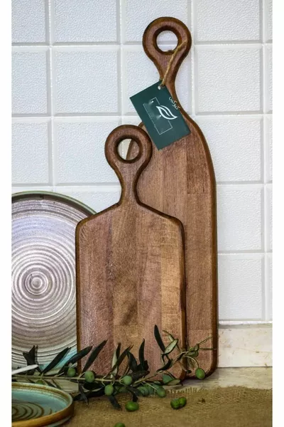 Ceviz Kesme Ve Servis Tahtası  Cmx  Cm-  Cm 2 Adet