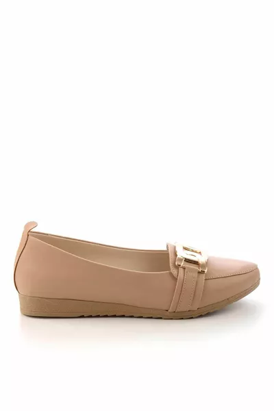 Nude Women's Loafer Shoes 