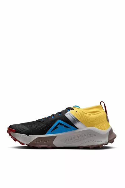 Черно - Сиво - Сребристи Мъжки Обувки за Бягане  ZOOMX ZEGAMA TRAIL