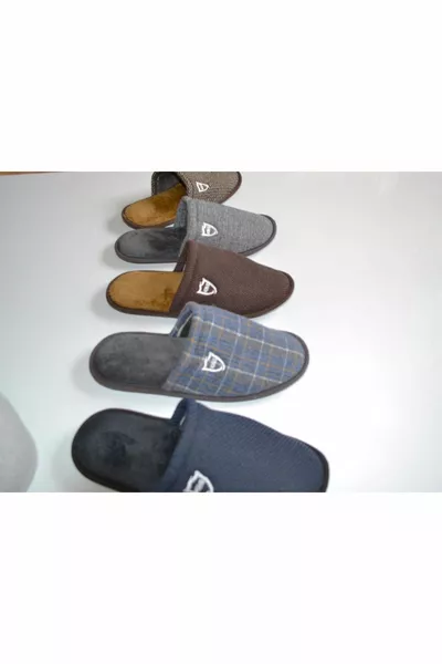 الرجال منزل النعال القطن النعال ضيق نسج ضيف المهر Terlipi