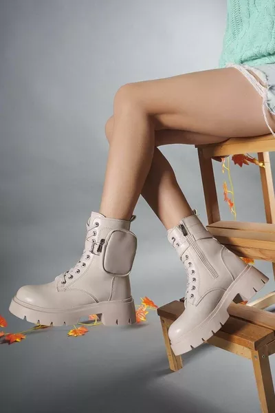 Huge Bag Damen Poststiefel NUT