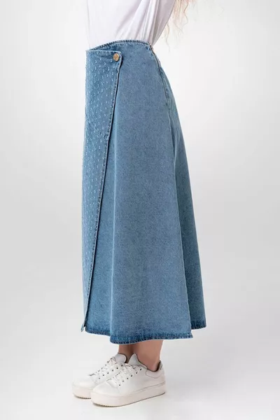 Women's Blue Skirt