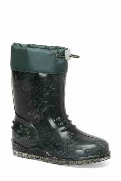 DINOS P 4PR أحذية المطر للأولاد الكاكي