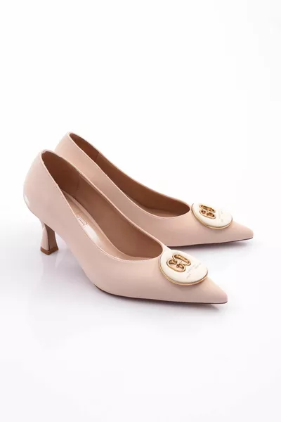  نسائي بكعب مشبك دائري