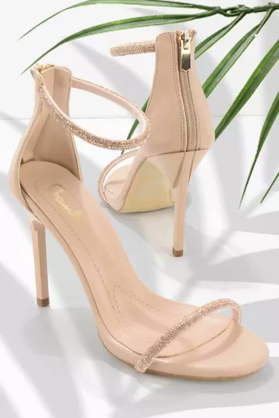 Голи дамски вечерни обувки 