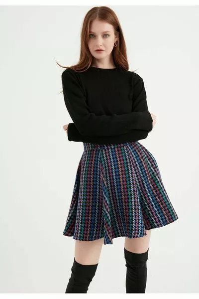 Minigonna a vita alta