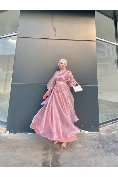 فستان سهرة محجاب