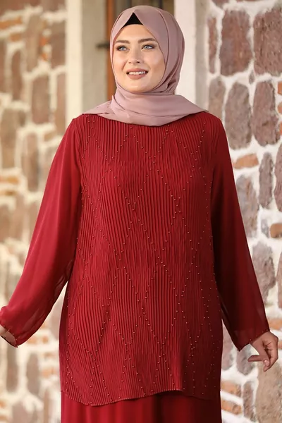 Robe de soirée noble bourgogne